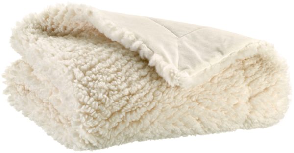 Plaid Noam Neige 140 x 180 Plaids La Vallée du blanc