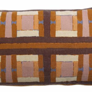Coussin brodé Taho Cuivre 40 x 65 Coussins La Vallée du blanc