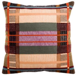 Coussin brodé Kaël Multico 45 x 45 Coussins La Vallée du blanc