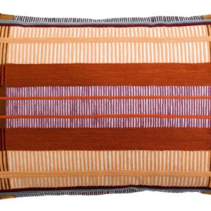 Coussin brodé Kaël Multico 40 x 65 Coussins La Vallée du blanc