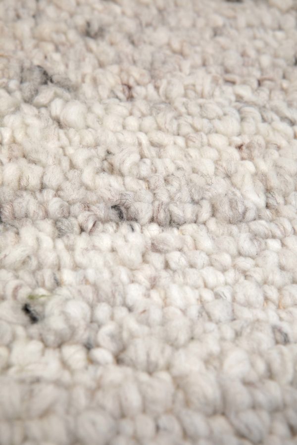 Tapis Alma Neige 70 x 140 x 1 Tapis La Vallée du blanc