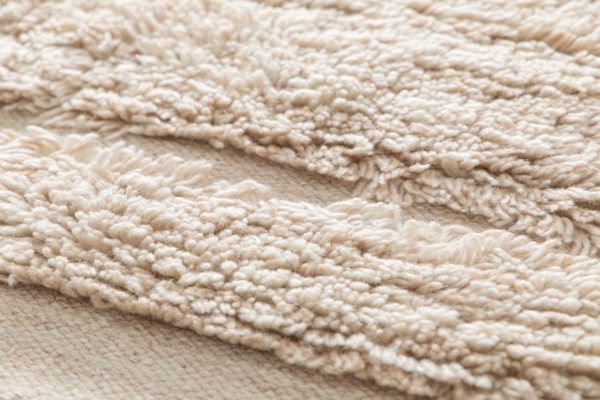 Tapis Lois Ivoire 160 x 230 x 1 Tapis La Vallée du blanc