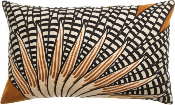 Coussin brodé Ewan Cuivre 40 x 65 Coussins La Vallée du blanc