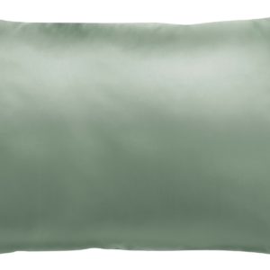 Taie d’oreiller Ashley soie Vert de gris 50×75 La Vallée du blanc Taie d’oreiller Ashley soie Vert de gris 50×75 Taies d'oreiller La Vallée du blanc