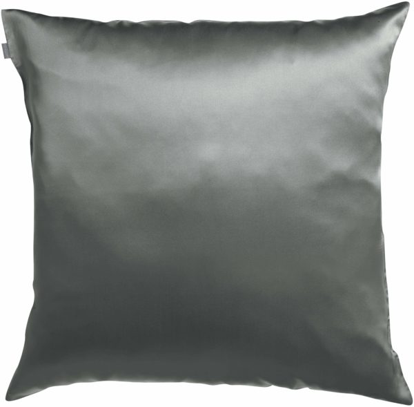 Taie d’oreiller Ashley Cendre 65 x 65 Taies d'oreiller La Vallée du blanc