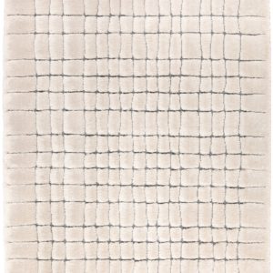 Tapis recyclé Antonio Neige 200 x 290 x 2 Tapis La Vallée du blanc