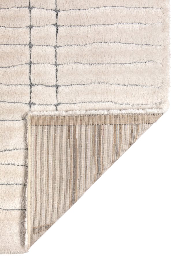 Tapis recyclé Antonio Neige 200 x 290 x 2 Tapis La Vallée du blanc