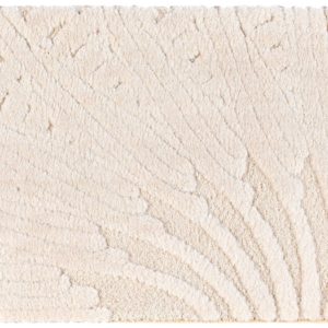 Tapis recyclé Ewan Ivoire 67 x 200 x 2 Tapis La Vallée du blanc