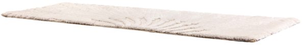 Tapis recyclé Ewan Ivoire 67 x 200 x 2 Tapis La Vallée du blanc