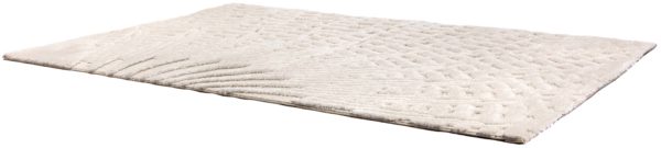 Tapis recyclé Ewan Ivoire 200 x 290 x 2 Tapis La Vallée du blanc