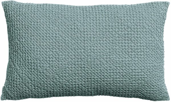 Coussin recyclé Maia Plomb 30 x 50 Coussins La Vallée du blanc