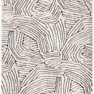 Tapis recyclé Paulin Neige 200×290 Vivaraise Tapis La Vallée du blanc