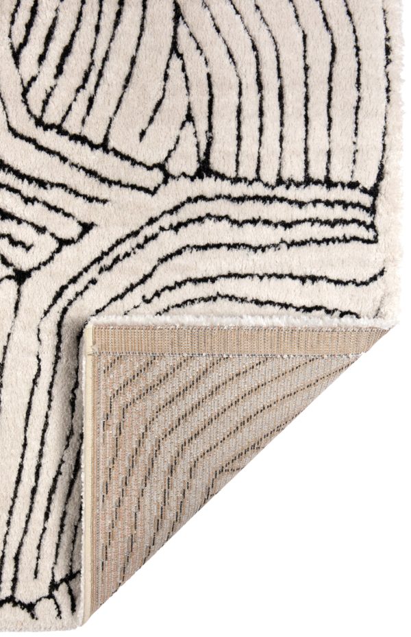 Tapis recyclé Paulin Neige 200 x 290 x 2 Tapis La Vallée du blanc