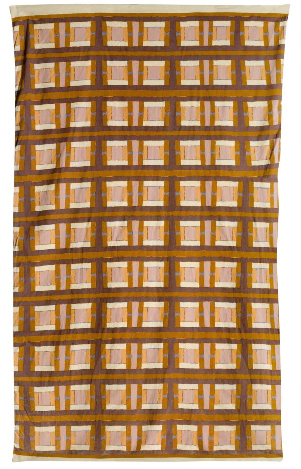 Plaid imprimé Taho Cuivre 135 x 200 Plaids La Vallée du blanc