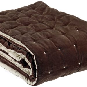 Chemin de lit uni Elise Ébène 90×240 coton La Vallée du blanc Chemin de lit uni Elise Ébène 90×240 coton Chemins de lit La Vallée du blanc