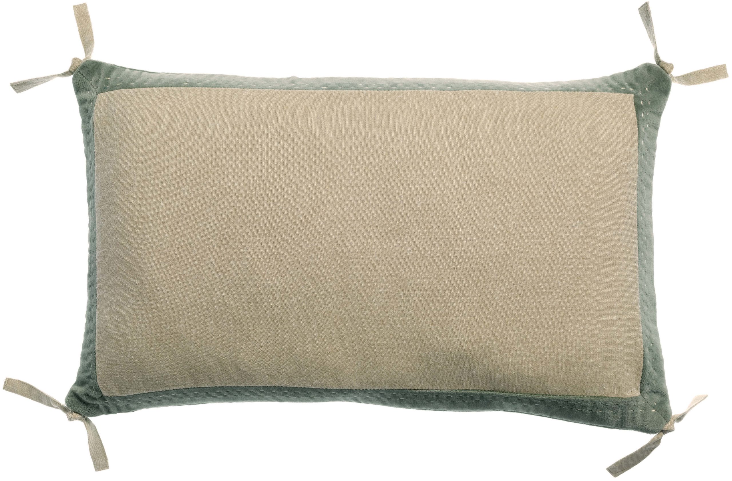 Coussin Elise Chambray Verveine 30 x 50 La Vallée du blanc Coussin Elise Chambray Verveine 30 x 50 Coussins La Vallée du blanc