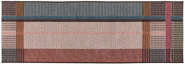 Tapis Kaël outdoor Multico 70 x 200 x 1 Tapis La Vallée du blanc