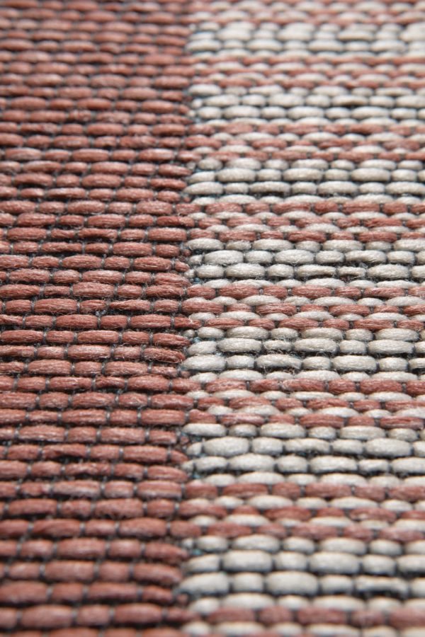 Tapis Kaël outdoor Multico 70 x 200 x 1 Tapis La Vallée du blanc