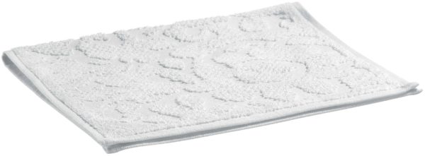 Serviette invité Gilda Neige 30 x 50 Serviette invité La Vallée du blanc