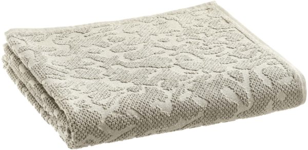 Drap de douche Gilda Perle 70 x 130 Draps de douche La Vallée du blanc