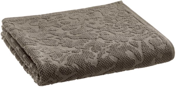 Drap de bain Gilda Carbone 90 x 150 Draps de bain La Vallée du blanc