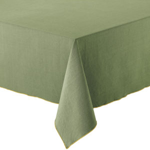 Nappe recyclée Grace Matcha 170 x 300 Nappes La Vallée du blanc