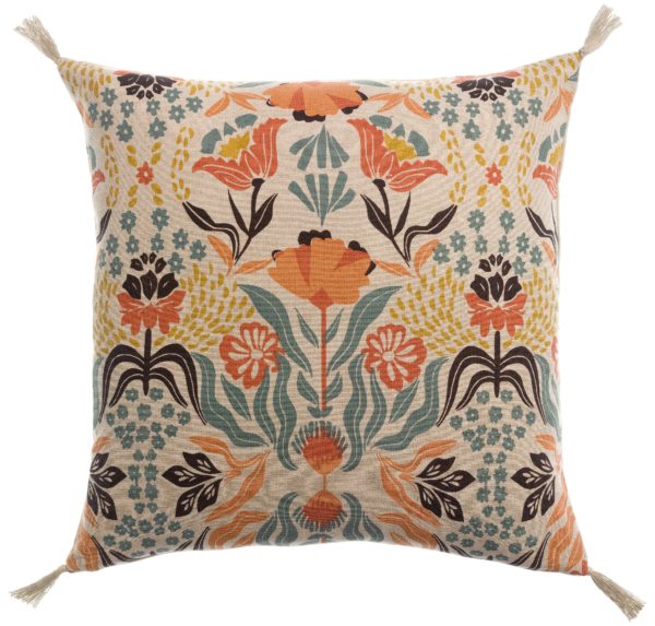 Coussin imprimé Youri Multico 45 x 45 Coussins La Vallée du blanc
