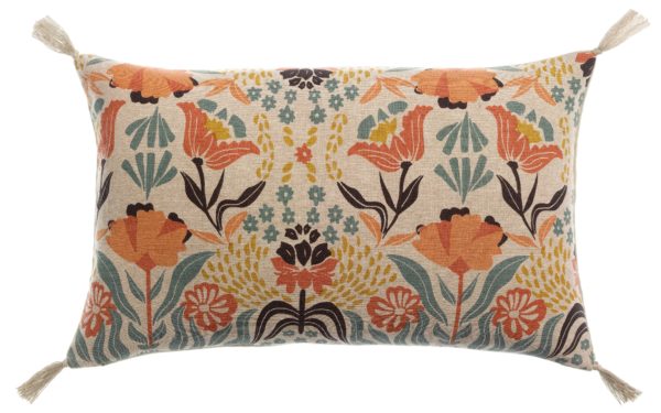 Coussin imprimé Youri Multico 30 x 50 Coussins La Vallée du blanc
