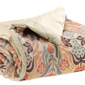 Plaid imprimé Youri Multico 135 x 200 La Vallée du blanc Plaid imprimé Youri Multico 135 x 200 Plaids La Vallée du blanc