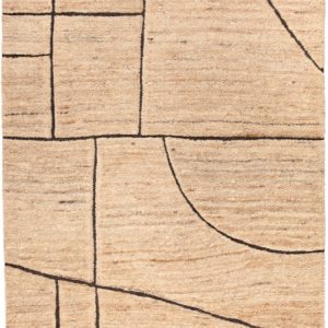 Tapis Zaho Naturel 160 x 230 x 1 Tapis La Vallée du blanc