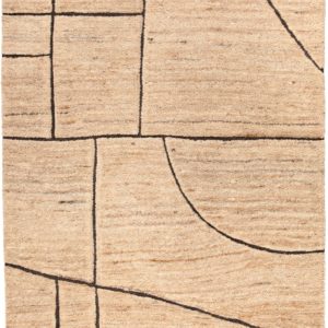 Tapis Zaho Naturel 160×230 laine Vivaraise Tapis La Vallée du blanc