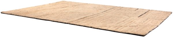 Tapis Zaho Naturel 160 x 230 x 1 Tapis La Vallée du blanc