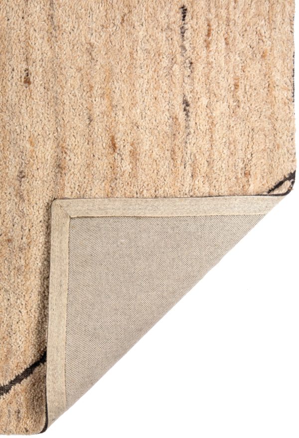 Tapis Zaho Naturel 160 x 230 x 1 Tapis La Vallée du blanc