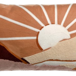 Coussin brodé Elie Cuivre 40 x 65 Coussins La Vallée du blanc