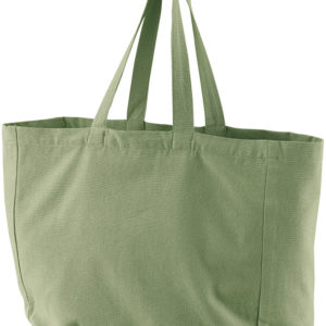 Sac shopping recyclé Grace Matcha 35 x 40 x 15 Cabas La Vallée du blanc