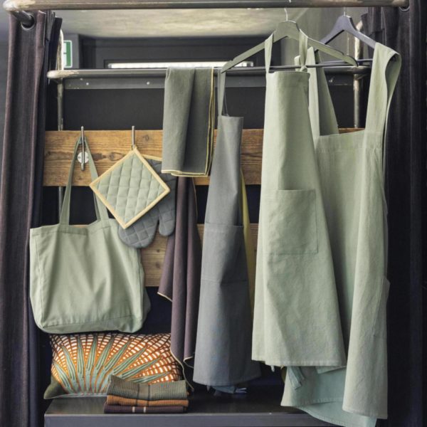 Tablier de cuisine recyclé Ada Forêt 72 x 85 Tabliers La Vallée du blanc