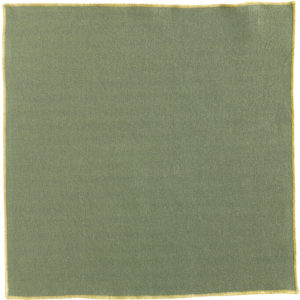 Serviette de table recyclée Grace Matcha 40 x 40 Serviettes de table La Vallée du blanc