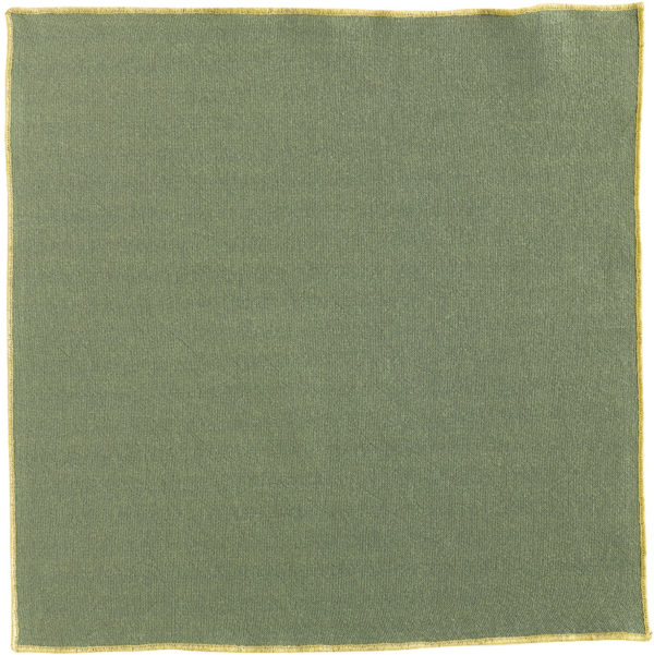 Serviette de table recyclée Grace Matcha 40 x 40 Serviettes de table La Vallée du blanc