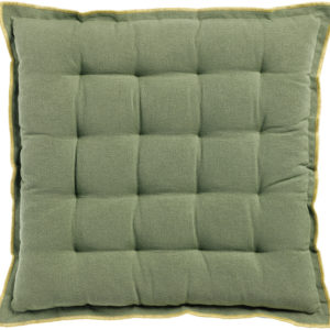 Galette de chaise Grace recyclée Matcha 40 x 40 x 3 Galettes de chaise La Vallée du blanc