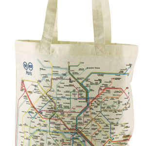Sac totebag RATP Ecru 38 x 42 Sacs city La Vallée du blanc