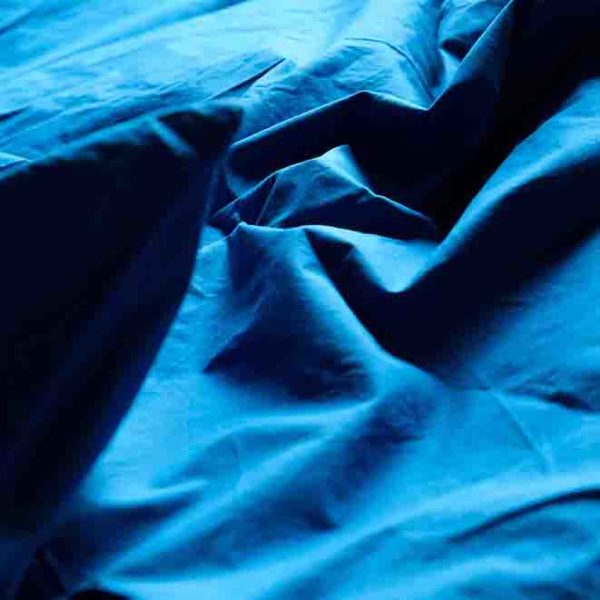 Drap housse Céleste So blue 200 x 160 Draps housses La Vallée du blanc