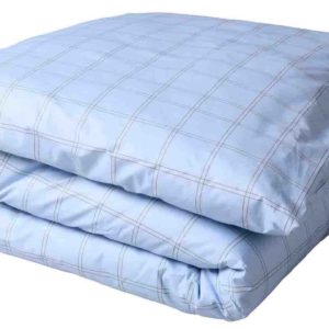 Housse de couette Chloé Ciel 200 x 140 Housses de couette La Vallée du blanc