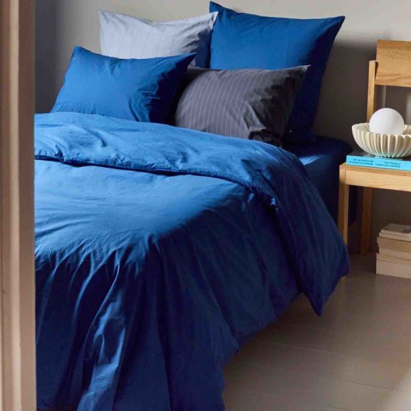Housse de couette Céleste So blue 240 x 260 Housses de couette La Vallée du blanc