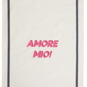 Torchon Amore Ecru 70 x 50 La Vallée du blanc Torchon Amore Ecru 70 x 50 Torchons La Vallée du blanc