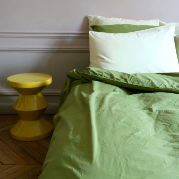 Housse de couette Céleste Pistacchio 200 x 140 Housses de couette La Vallée du blanc