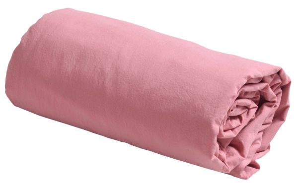Drap housse Céleste Fragola 200 x 180 Draps housses La Vallée du blanc