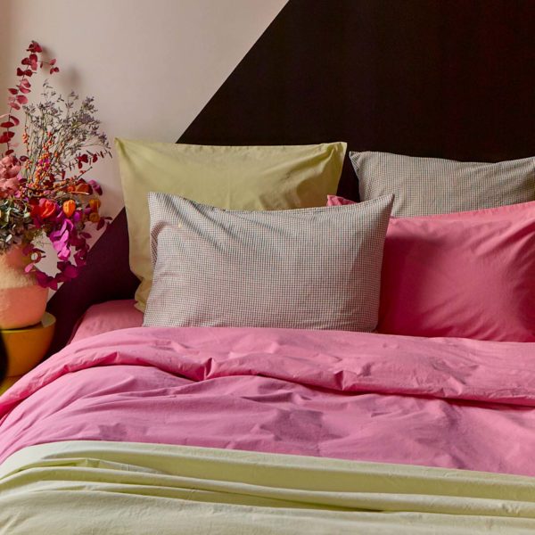 Housse de couette Céleste Fragola 240 x 260 Housses de couette La Vallée du blanc