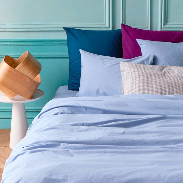 Housse de couette Céleste Bluetiful 200 x 140 Housses de couette La Vallée du blanc