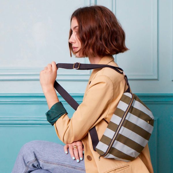 Sac banane Rita Matcha 19 x 28 Sacs banane La Vallée du blanc