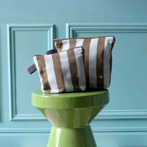 Trousse de toilette Rita Matcha 18 x 22 x 8 Trousses de toilette La Vallée du blanc